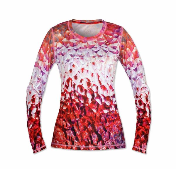 INKnBURN Women's Glass Long Sleeve Tech Shirt