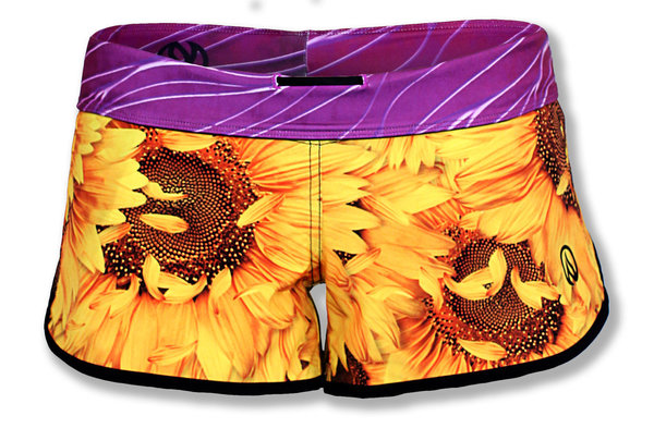 INKnBURN Women's Sunflower Shorts