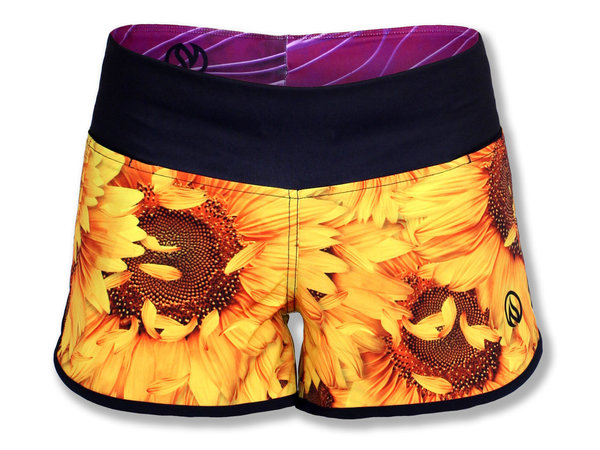 INKnBURN Women's Sunflower Shorts
