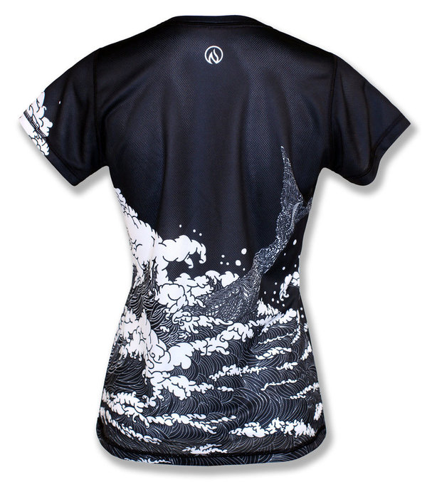 INKnBURN Women's Whale Tech Shirt