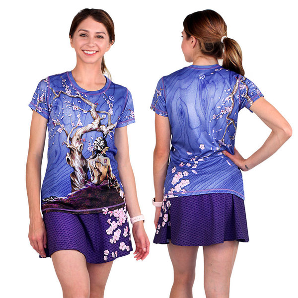 INKnBURN Women's Sakura Tech Shirt