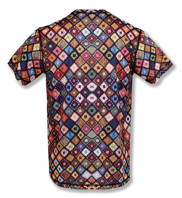 INKnBURN Men's Boho Diamond Tech Shirt