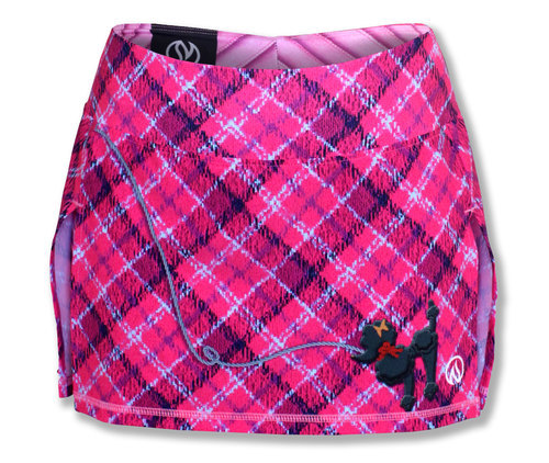 INKnBURN Women's Poodle Sports Skirt