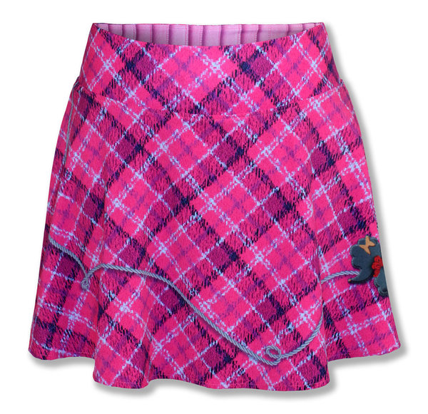 INKnBURN Women's Poodle Flare Skirt with 6" Shorts