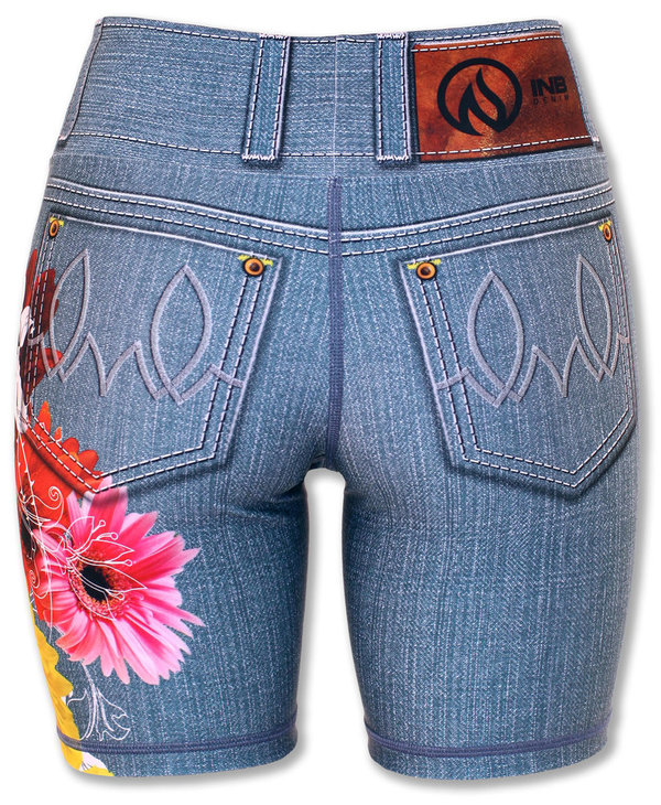 INKnBURN Women's Wildflower 6" Shorts