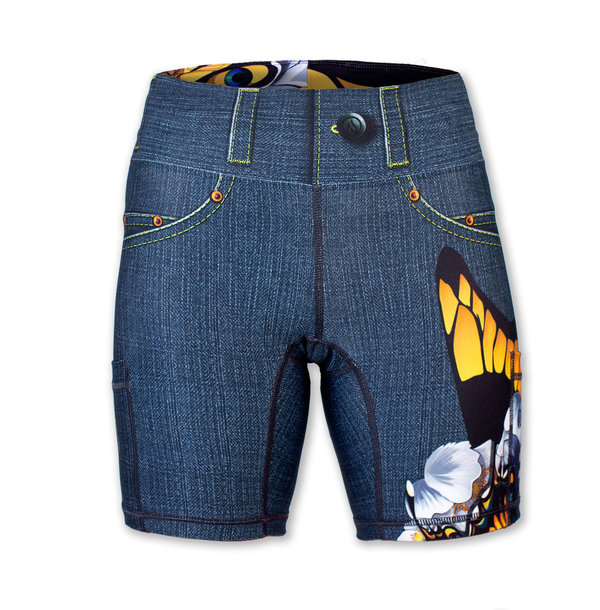 INKnBURN Women's Flutter 6" Shorts