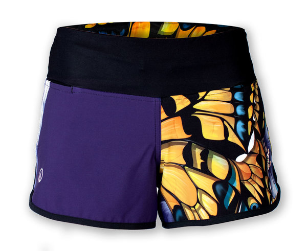 INKnBURN Women's Flutter Shorts