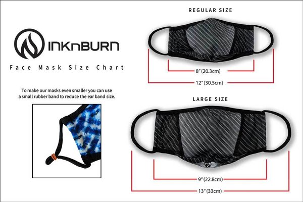 INKnBURN Toon 3-Layer Face Mask
