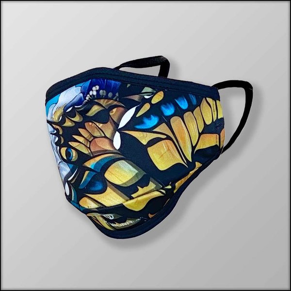 INKnBURN Flutter 3-Layer Face Mask
