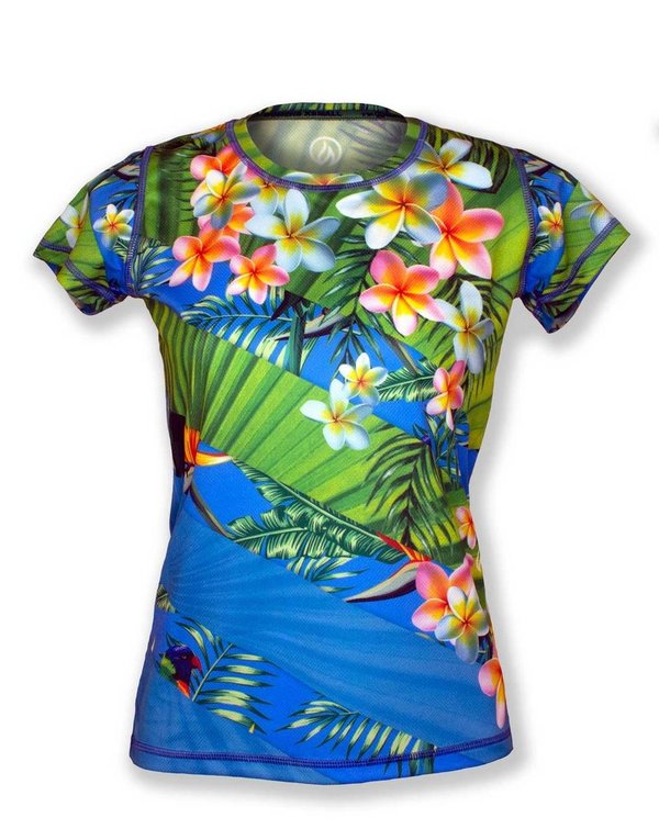 INKnBURN Women's Aloha Tech Shirt