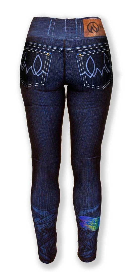 INKnBURN Women's Dragonfly Performance Tights