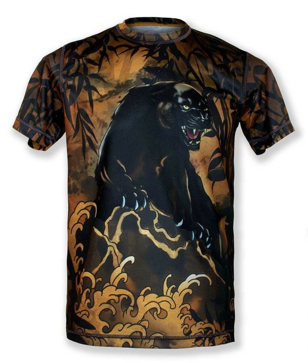 INKnBURN Men's Black Panther Tech Shirt
