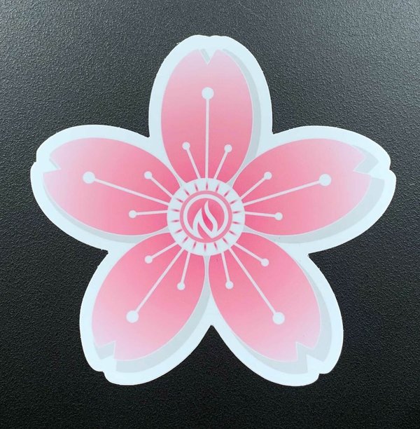 INKnBURN Sakura Sticker