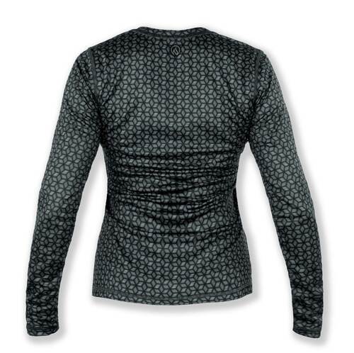 INKnBURN Women's Woven Carbon Fiber Long Sleeve Tech Shirt