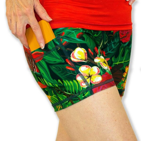INKnBURN Women's Rainforest 4" Shorts