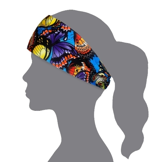 INKnBURN Women's Kaleidoscope No-Slip Headband